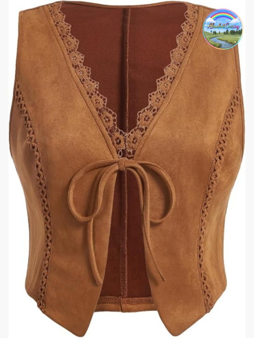 Plus Size Sleeveless Faux Suede Asymmetrical Jacket Vest Cardigan